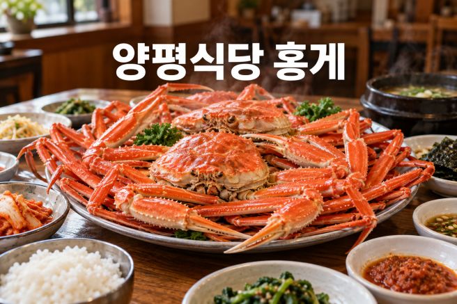 6시 내고향 주문진 양평식당, 주문진 홍게 식당 주소 연락처