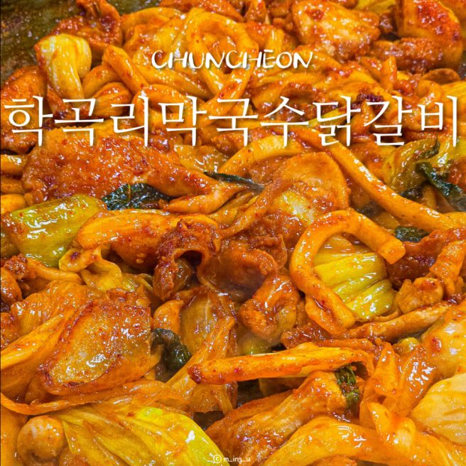 춘천 닭갈비 맛집 추천 학곡리막국수닭갈비 현지인은 여기 간다